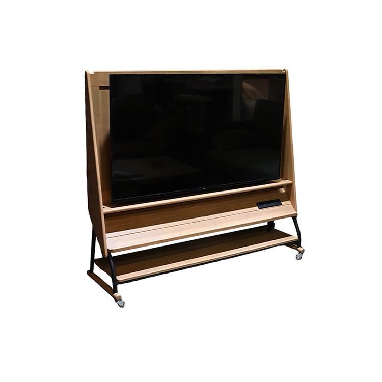 移动电视机架小款-胡桃色