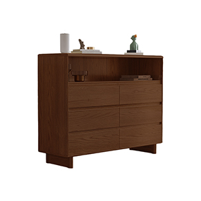 六斗柜（胡桃色）