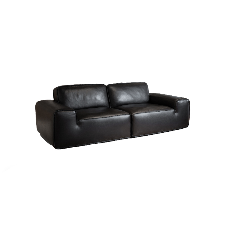 三人全皮沙发