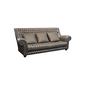 全皮三人位沙发