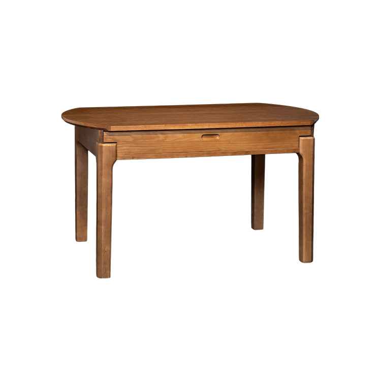 圆餐桌（1.38折叠-胡桃色-不含转盘）