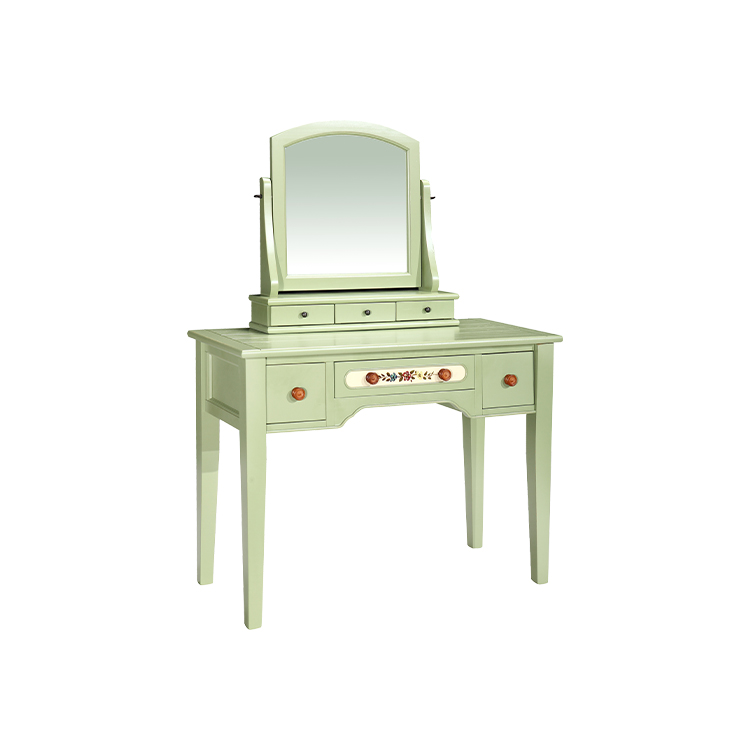 蔚蓝海岸梳妆台+镜-苹果绿