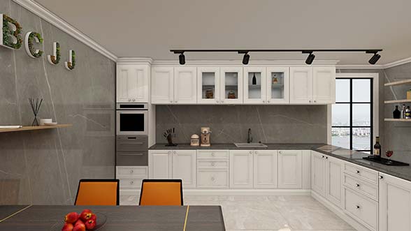 纯白风格--实木油漆系列